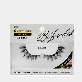EBIN - CATTITUDE 5D BEJEWELED LASHES - 4