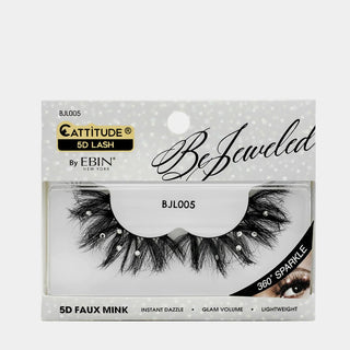 EBIN - CATTITUDE 5D BEJEWELED LASHES - 5