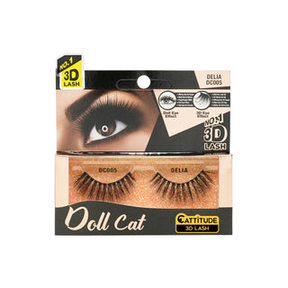 EBIN - DELIA DOLL CAT 3D LASHES DC005