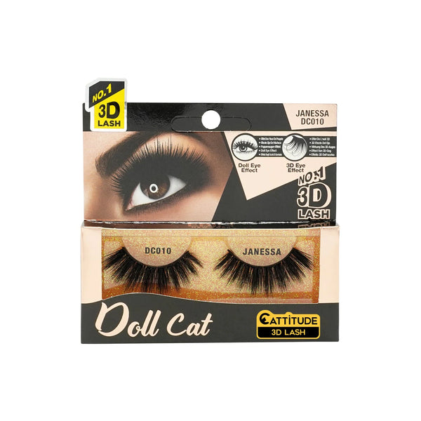 EBIN - JANESSA DOLL CAT 3D LASHES - JANESSA