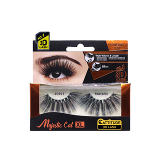 EBIN - POWERFUL MAJESTIC CAT 25MM 3D LASHES JC001