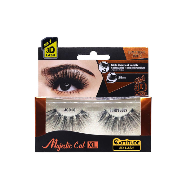 EBIN - SUMPTUOUS MAJESTIC CAT 25MM 3D LASHES JC010