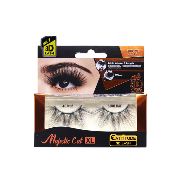 EBIN - SUBLIME MAJESTIC CAT 25MM 3D LASHES JC012
