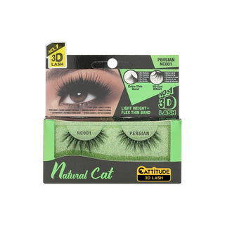 EBIN - PERSIAN NATURAL CAT 3D LASHES NC001