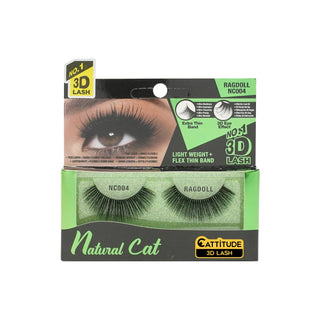 EBIN - RAGDOLL NATURAL CAT 3D LASHES NC004