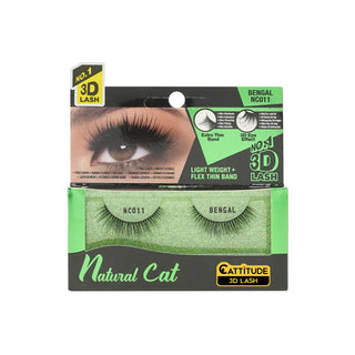 EBIN - BENGAL NATURAL CAT 3D LASHES NC011