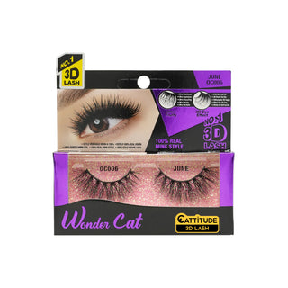 EBIN - JUNE WONDER CAT 3D FAUX MINK LASHES OC006