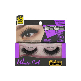 EBIN - SEPTEMBER WONDER CAT 3D FAUX MINK LASHES OC009