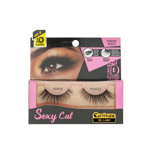 EBIN - PISCES SEXY CAT 3D LASHES SC012