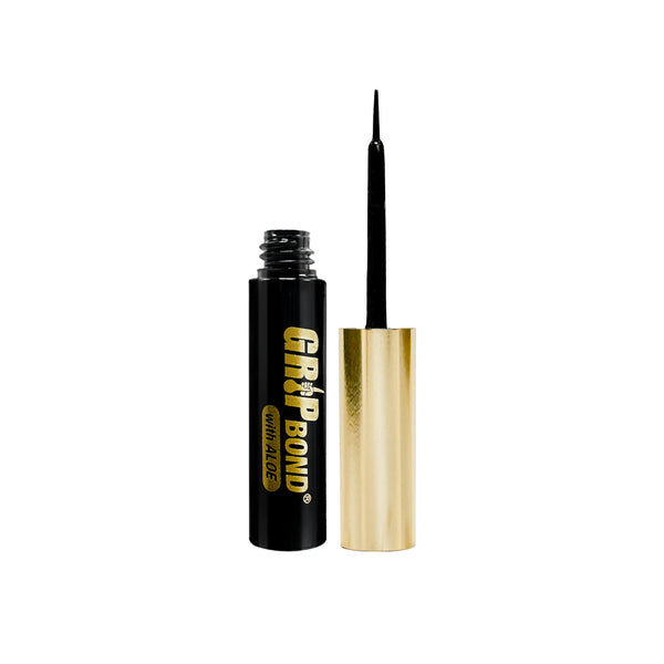 EBIN - GRIP BOND LASH ADHESIVE WITH ALOE - BLACK / BRUSH