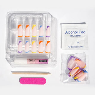 EBIN - 3D NAIL CHIC - TROPICAL COCKTAIL