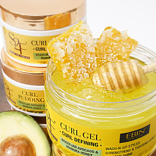 EBIN - S2F Brazilian Avocado & Manuka Honey Curl Gel Curl Defining