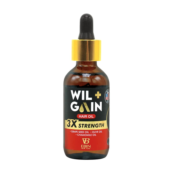 EBIN - WIL+GAIN 3X STRENGTH HAIR OIL HYDRATING/CALMING