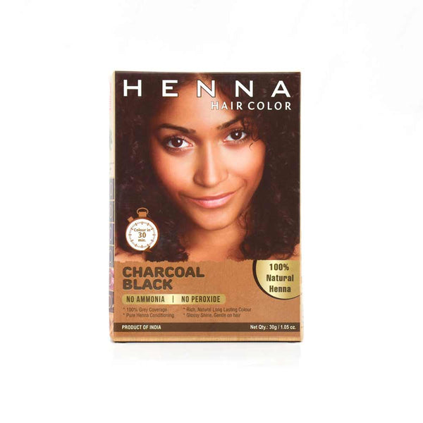 Jimy - Henna Hair Colour Kit (CHARCOAL BLACK)