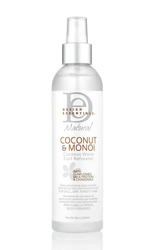 Design Essentials - Coconut and Monoi Coconut Water Curl Refresher