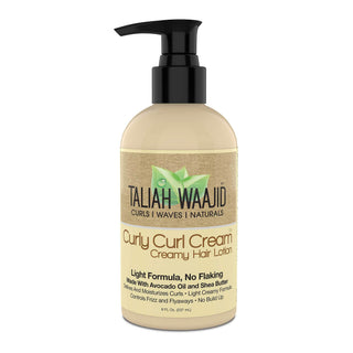 Taliah Waajid - Curly Curl Cream Creamy Hair Lotion