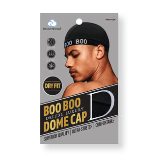 DREAM WORLD - Boo Boo Deluxe Luxury Dome Cap BLACK