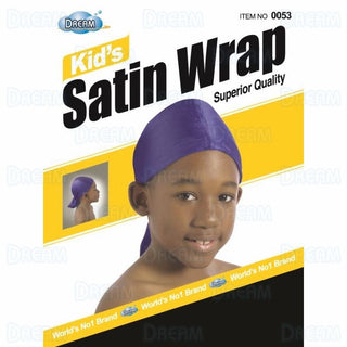 Dream World - Kid's Satin Wrap (Black)