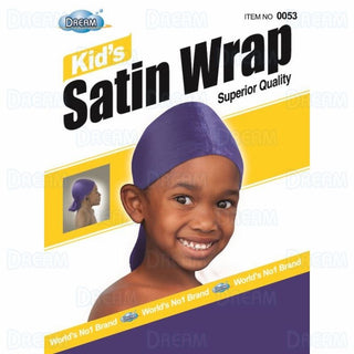 DREAM KID - Head Wrap Satin ASSORTED