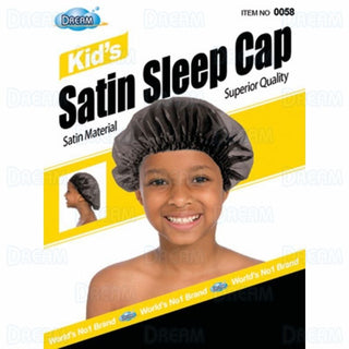 Dream World - Kid's Satin Sleep Cap