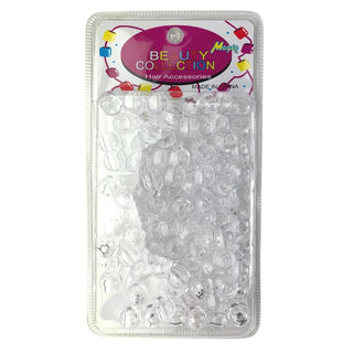 BEAUTY COLLECTION - Round Hair Bead Tone Clear