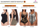 DODO - SOLID & PRINTS TANTOP BODYSUIT