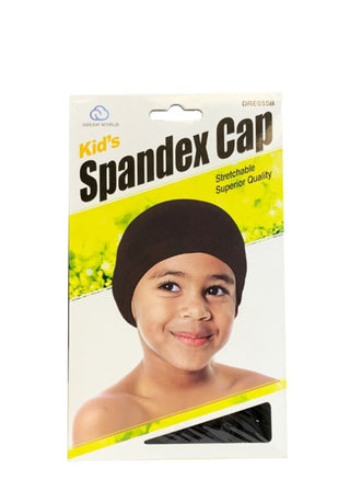Dream World - Kid's Spandex Cap BLACK