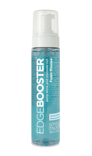 STYLE FACTOR - EDGE BOOSTER Extra Shine and Moisture Rich Foam Mousse With Shea Butter & Jamaican Black Castor Oil