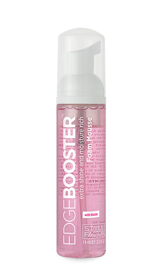 STYLE FACTOR - EDGE BOOSTER Extra Shine and Moisture Rich Foam Mousse With Biotin