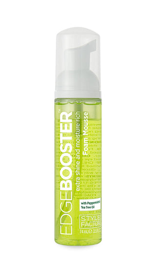 STYLE FACTOR - EDGE BOOSTER Extra Shine and Moisture Rich Foam Mousse With Peppermint & Tea Tree Oil