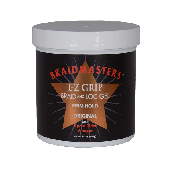 BRAID MASTERS - EZ GRIP BRAID and LOC GEL Original with Apple Cider Vinegar FIRM HOLD