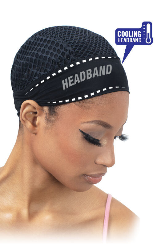 FREETRESS - Head Band Crochet Cap (Velcro)