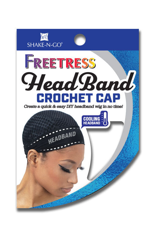 FREETRESS - Head Band Crochet Cap (Velcro)