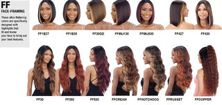 Buy ff-cream MAYDE - 6" Lace Part KAILEY Wig