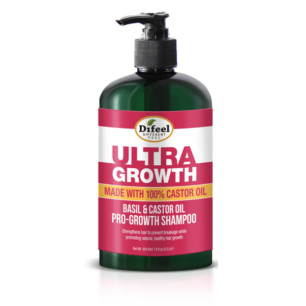 DIFEEL - Ultra Growth W/ Basil & Castor Oil Shampoo