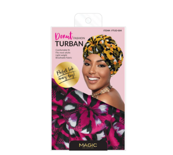 MAGIC COLLECTION - Fashion Turban Animal Pattern Donut Turban