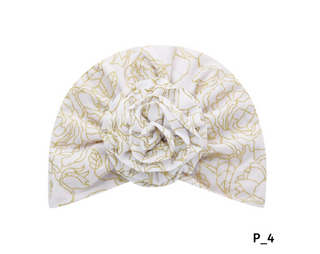 MAGIC COLLECTION - Fashion Turban Floral Glitter Flower Turban