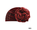 MAGIC COLLECTION - Fashion Turban Velvet Flower Rhinestone Turban