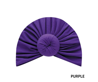 Buy purple MAGIC COLLECTION - Fashion Turban Soft Cotton Touch Donut Turban