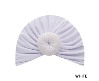 Buy white MAGIC COLLECTION - Fashion Turban Soft Cotton Touch Donut Turban