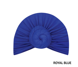 Buy royal-blue MAGIC COLLECTION - Fashion Turban Pre-Tied Soft Cotton Touch Turban