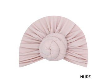 Buy nude MAGIC COLLECTION - Fashion Turban Pre-Tied Soft Cotton Touch Turban