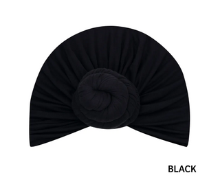 Buy black MAGIC COLLECTION - Fashion Turban Pre-Tied Soft Cotton Touch Turban
