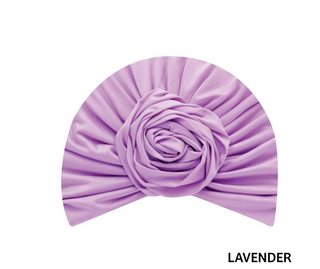 Buy lavender MAGIC COLLECTION - Fashion Turban Flower in Soft Cooling Fabric Turban