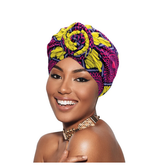 MAGIC COLLECTION - Fashion Turban African Pattern Twist Turban