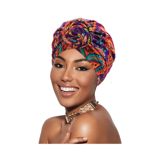 MAGIC COLLECTION - Fashion Turban Indian Pattern Twist Turban