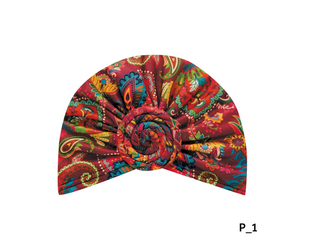 Buy dark-fuschia MAGIC COLLECTION - Fashion Turban Indian Pattern Twist Turban