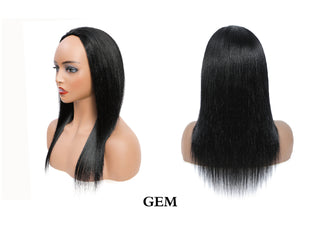 BELLATIQUE - 15A Quality Half Wig GEM (HUMAN HAIR)