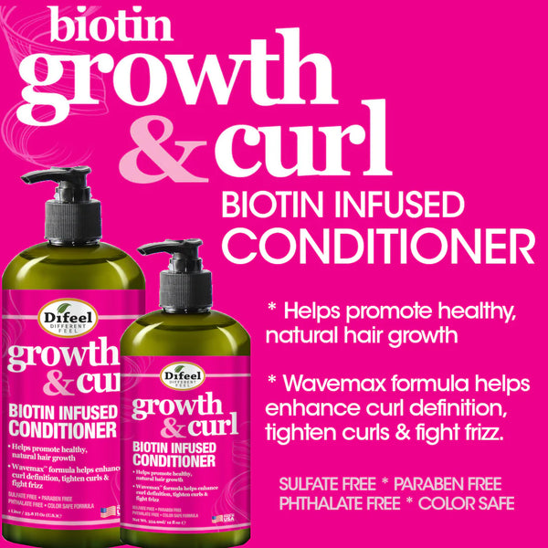 Difeel - Growth & Curl Biotin Infused Conditioner