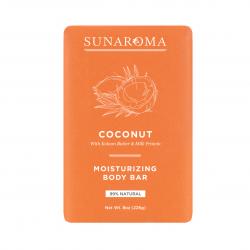 SUNAROMA - Coconut Moisturizing Body Bar